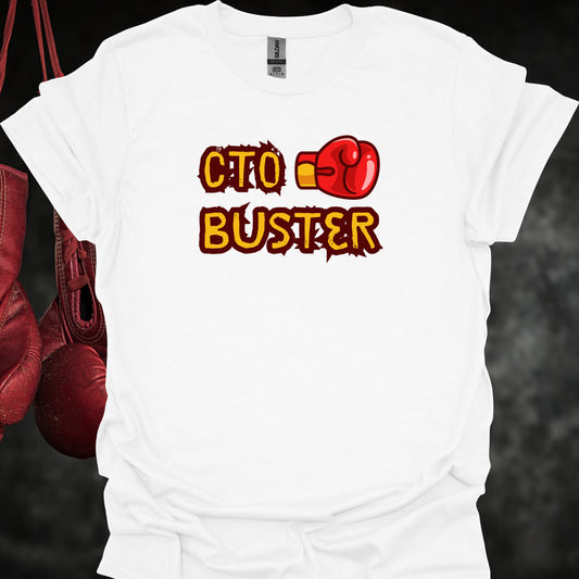 CTO Buster Cardiology T-Shirt-White-Health Gear Shop