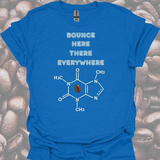 Caffeine Molecule T-Shirt – For Healthcare Coffee Lovers-Health Gear Shop