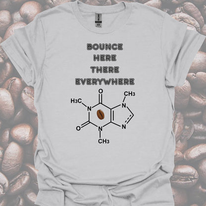 Caffeine Molecule T-Shirt – For Healthcare Coffee Lovers-Health Gear Shop