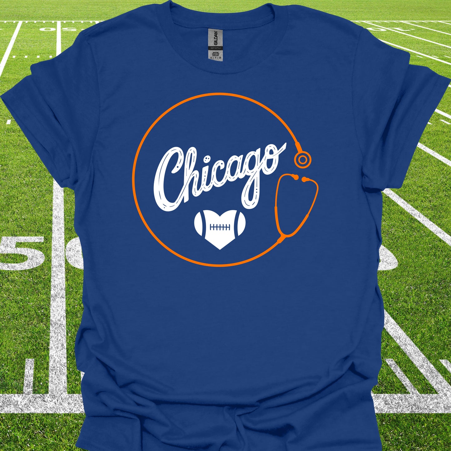 Chicago Football Fan Medical T-Shirt