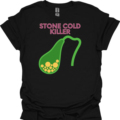 "Stone Cold Gall Bladder" Medical Humor Gift T-Shirt Style 2