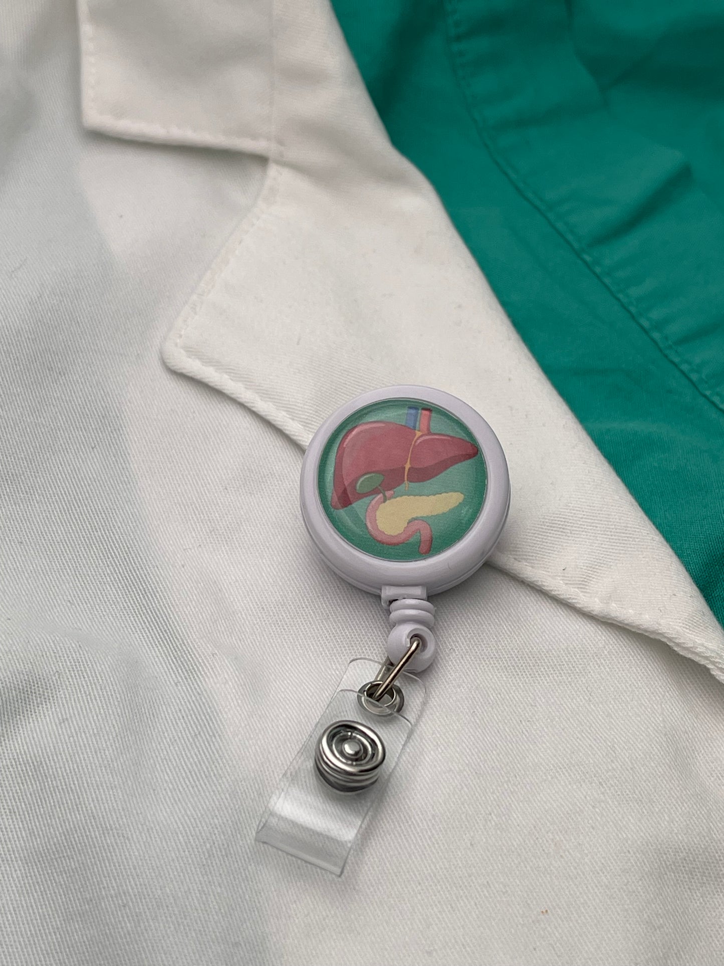 Hepatobilliary General Surgery ID Badge reel-Health Gear Shop