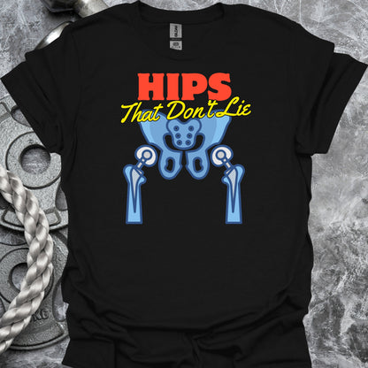 Hip Surgery Replacement Recovery T-Shirt – Celebrate Healing in Black – funny medical t-shirt, nurse and doctor gift for healthcare