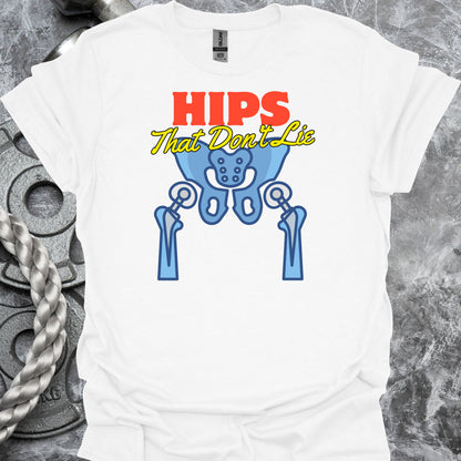 Hip Surgery Replacement Recovery T-Shirt – Celebrate Healing in White – funny medical t-shirt, nurse and doctor gift for healthcare