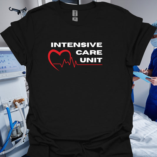 ICU Heartbeat EKG T-Shirt