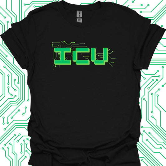 ICU Digital Circuit Board T-Shirt
