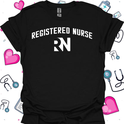 Registered Nurse T-Shirt – Comfortable RN Apparel for Healthcare Heroes-S-Health Gear Shop