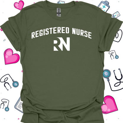 Registered Nurse T-Shirt – Comfortable RN Apparel for Healthcare Heroes-S-Health Gear Shop