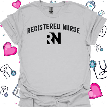 Registered Nurse T-Shirt – Comfortable RN Apparel for Healthcare Heroes-S-Health Gear Shop