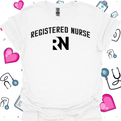 Registered Nurse T-Shirt – Comfortable RN Apparel for Healthcare Heroes in S – funny medical t-shirt, nurse and doctor gift for healthcare