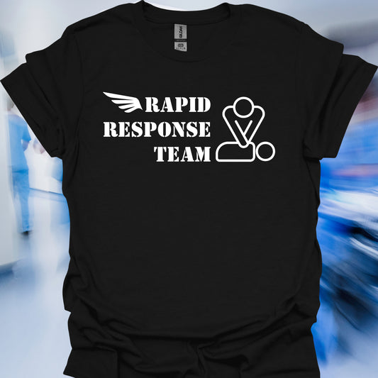 Rapid Response Team Rescue T-Shirt – Code Blue Crew Edition