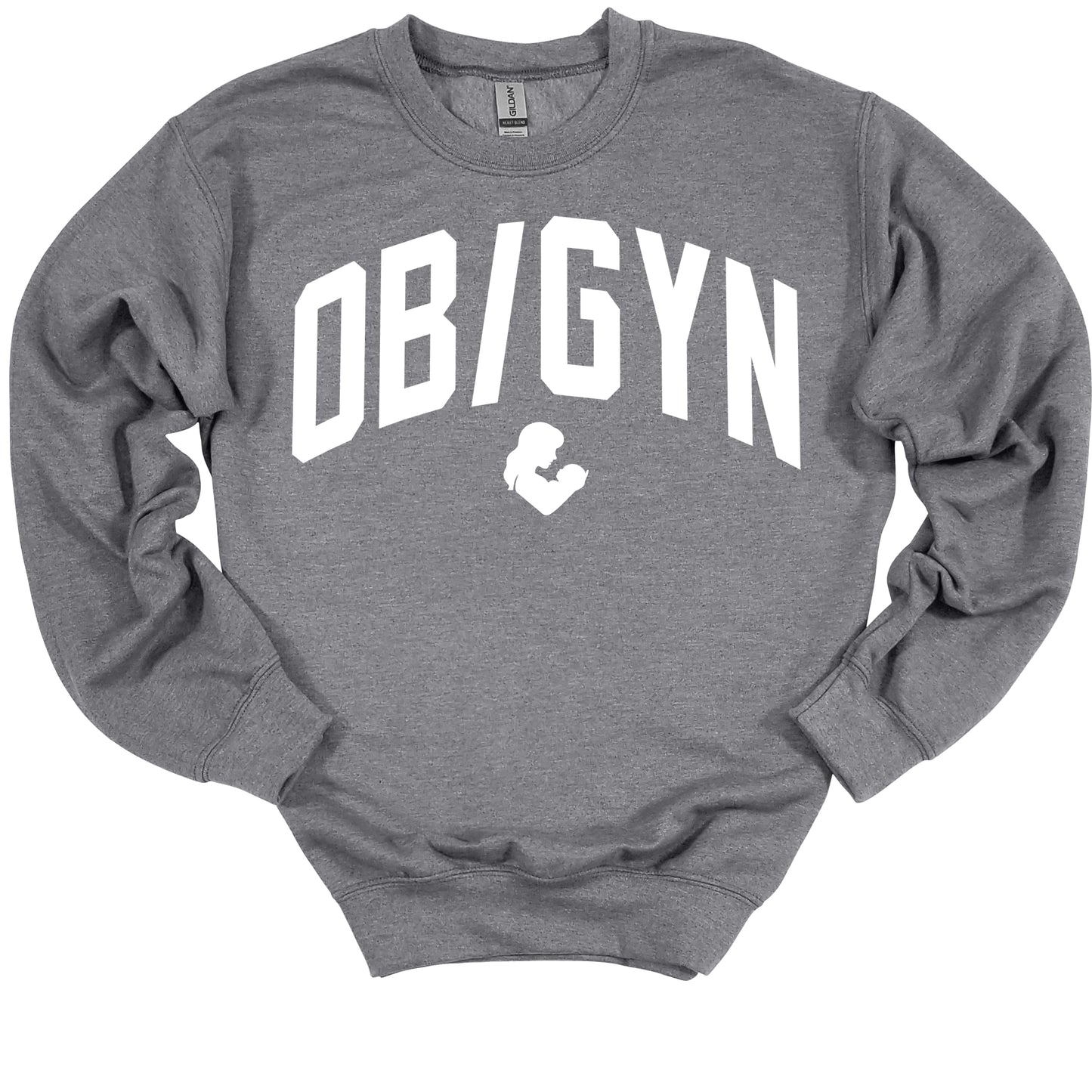 Varsity Style OB/GYN Medical Gift Crewneck Sweatshirt