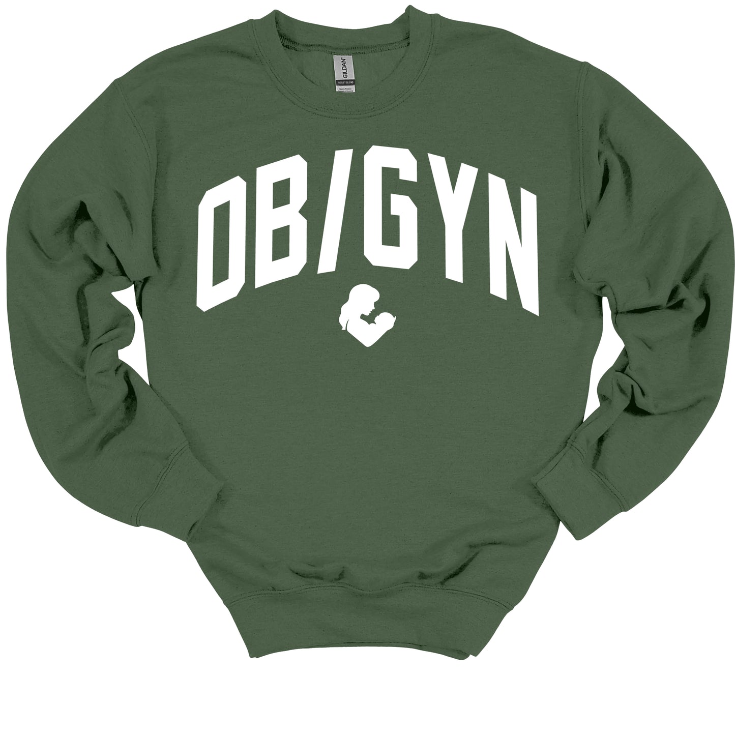 Varsity Style OB/GYN Medical Gift Crewneck Sweatshirt