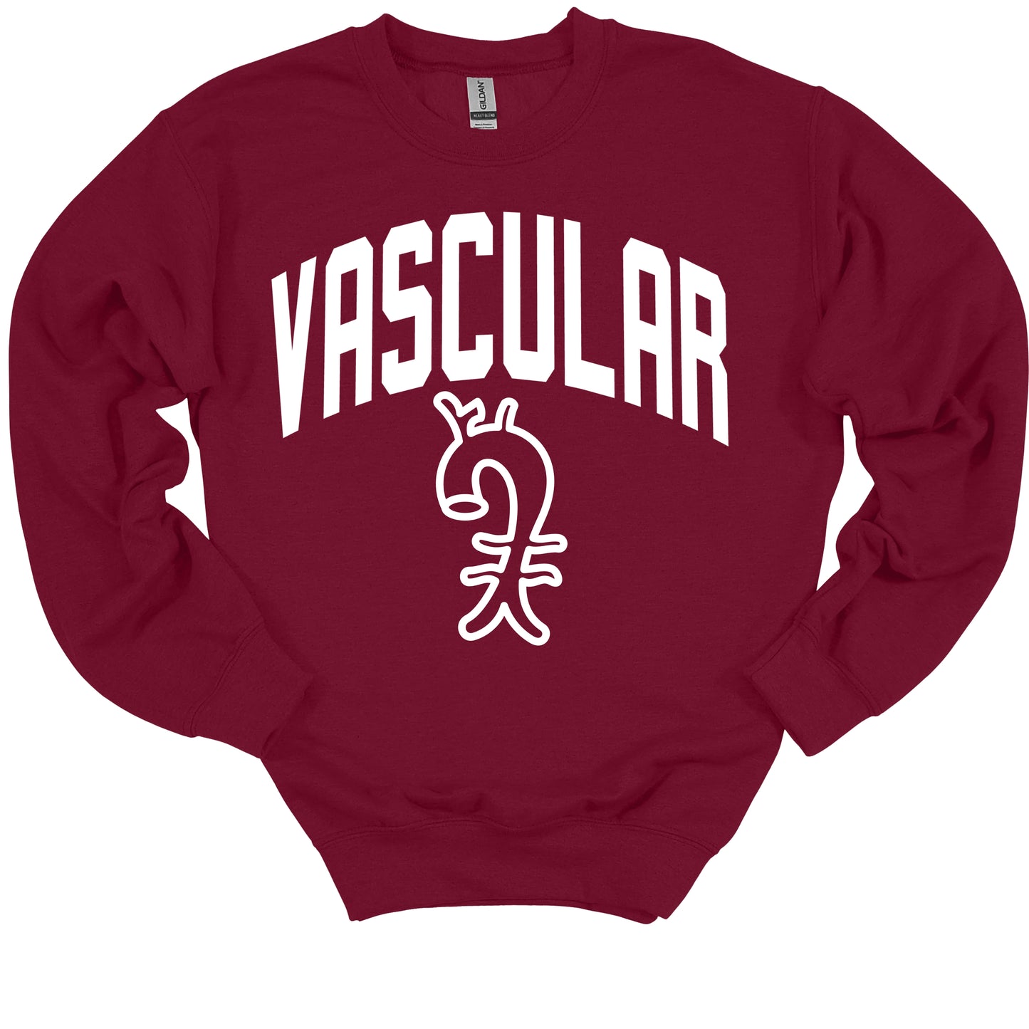 Varsity Style Vascular Surgery Medical Gift Crewneck Sweatshirt