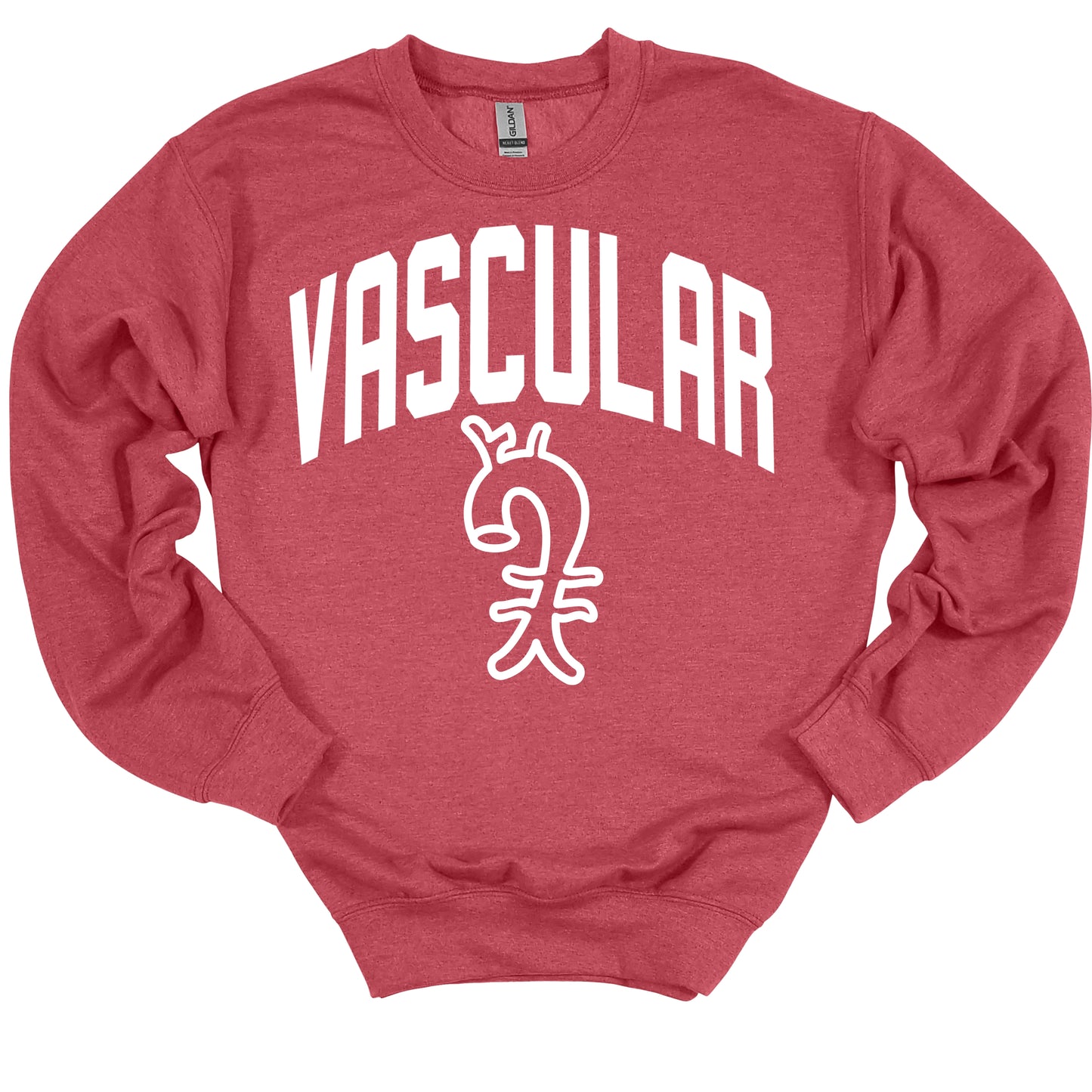 Varsity Style Vascular Surgery Medical Gift Crewneck Sweatshirt