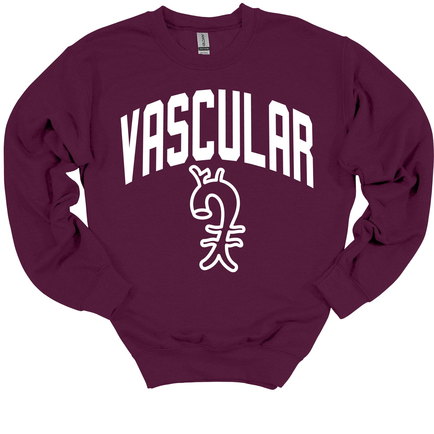 Varsity Style Vascular Surgery Medical Gift Crewneck Sweatshirt