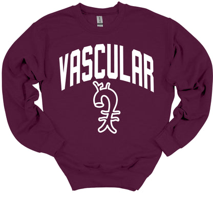 Varsity Style Vascular Surgery Medical Gift Crewneck Sweatshirt