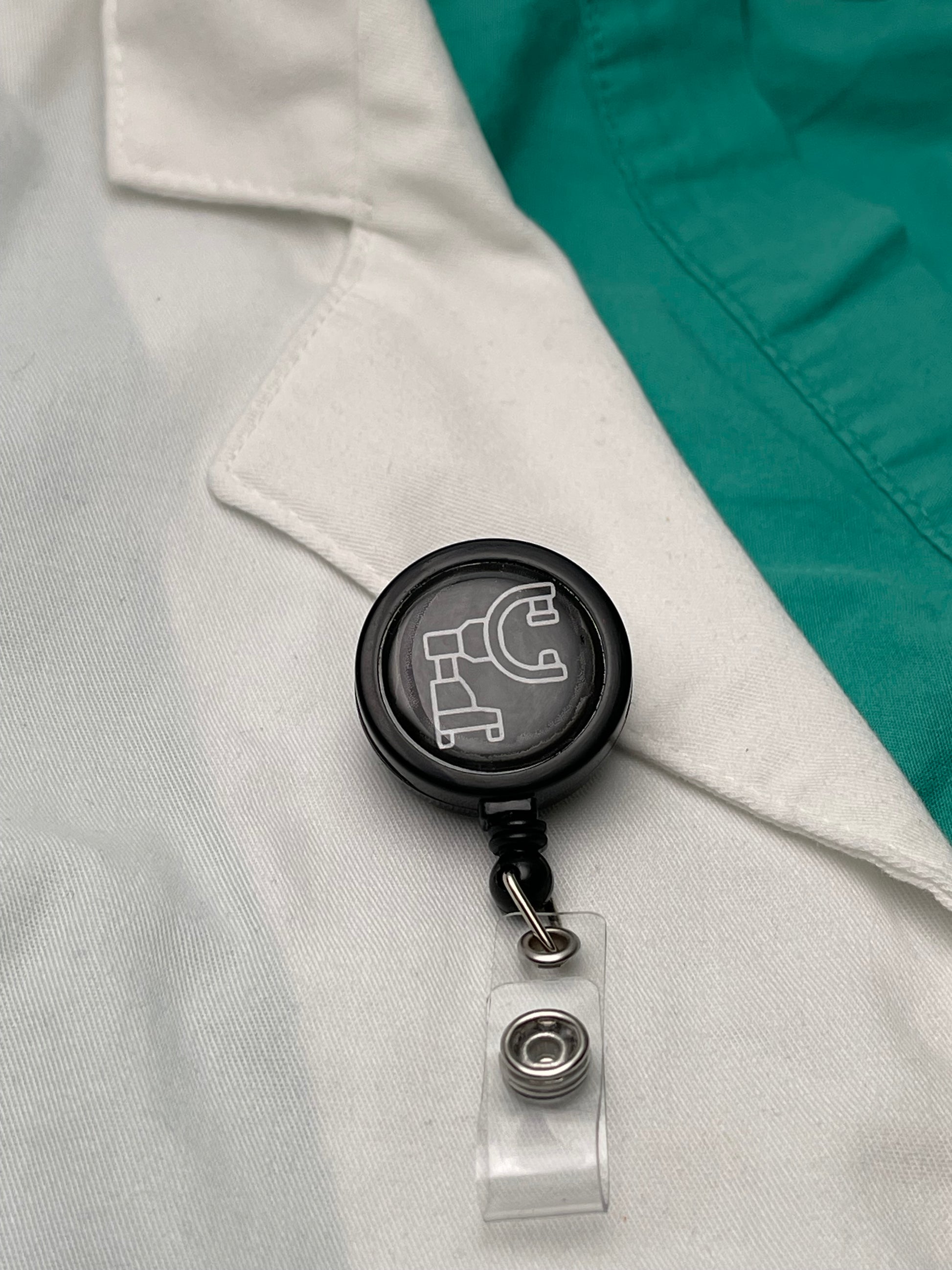 C-Arm Cardiac Cath Lab Interventional ID Badge Reel-Health Gear Shop