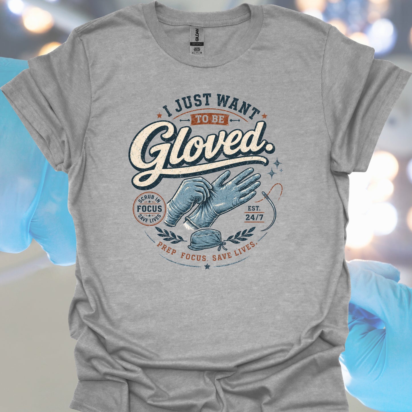 I Just Want To Be Gloved T-Shirt