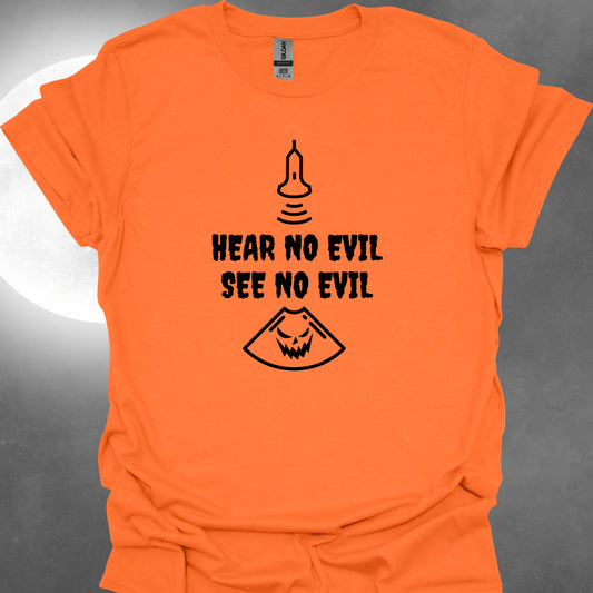 Hear No Evil Ultrasound Sonography Halloween T-Shirt