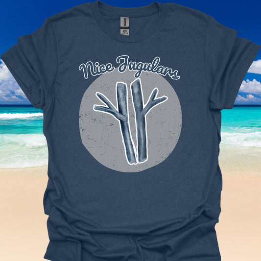 Nice Jugulars Funny Medical Vascular Healthcare T-Shirt