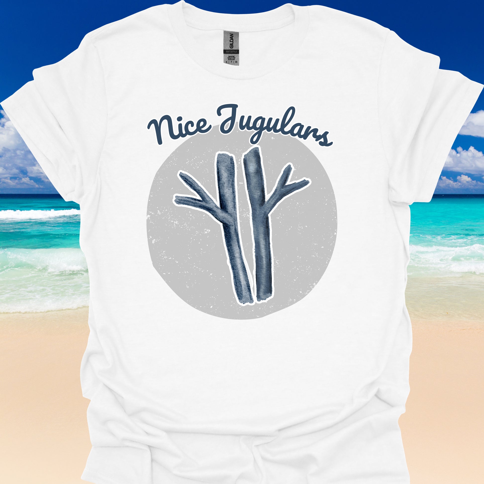 Nice Jugulars Funny Medical Vascular Healthcare T-Shirt-Health Gear Shop