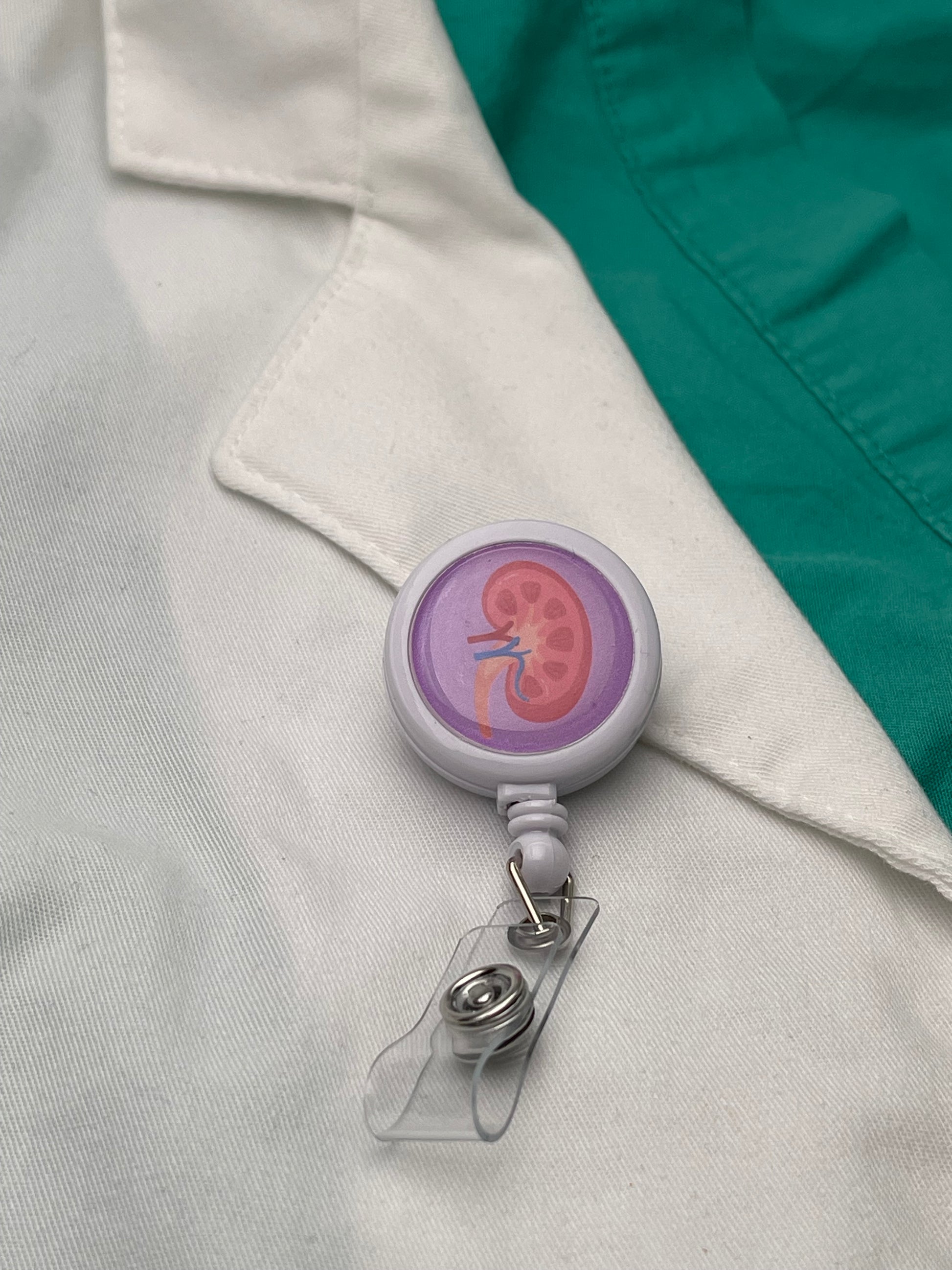 Nephrology & Kidney Specialist ID Badge Reel-Health Gear Shop