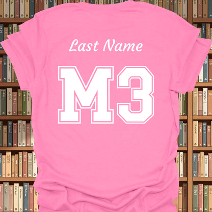 Third Year Medical Student (M3) Personalized T-Shirt-Azalea-Health Gear Shop