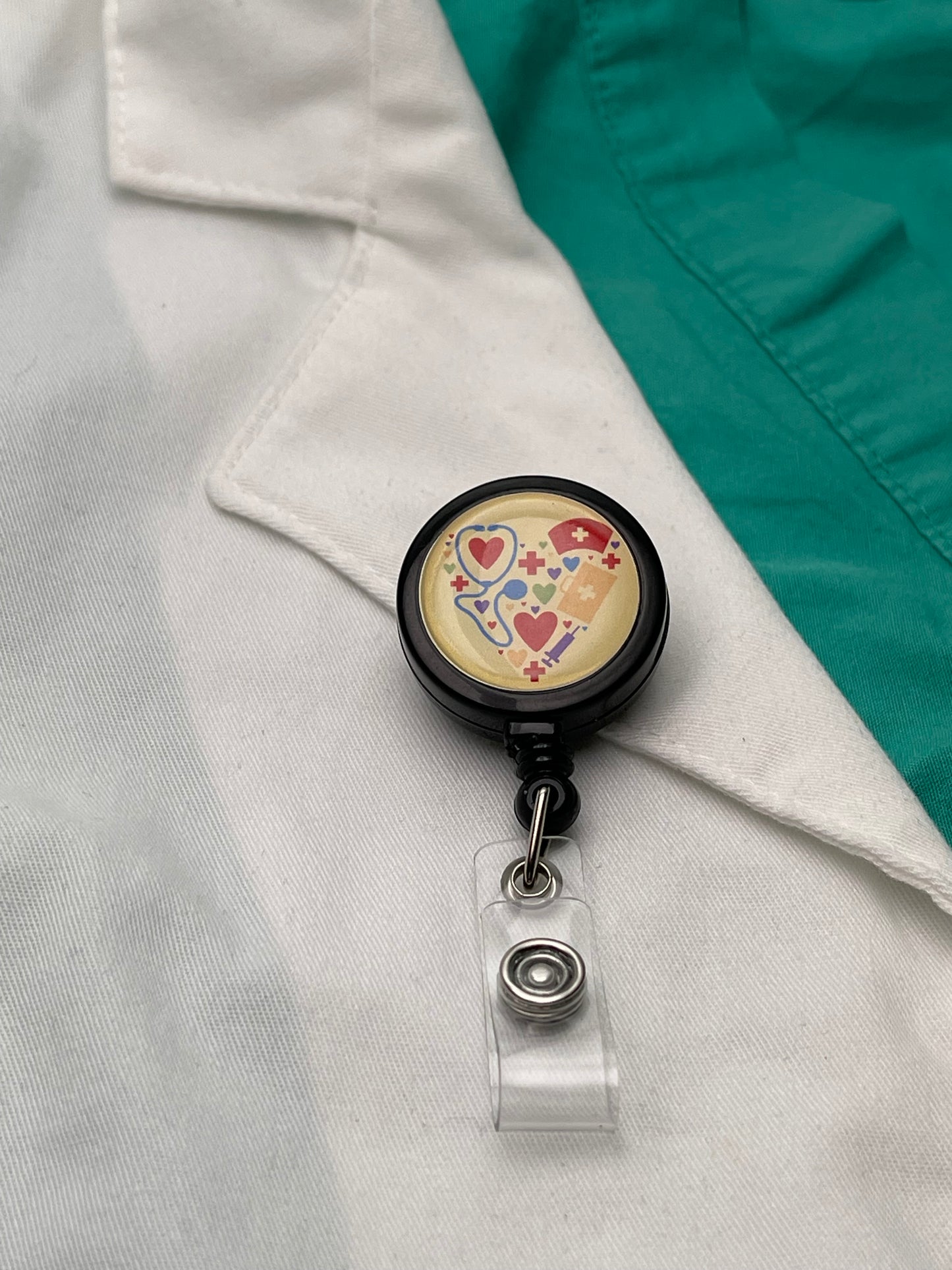 Healthcare Hero Medical ID Badge Reel-Health Gear Shop