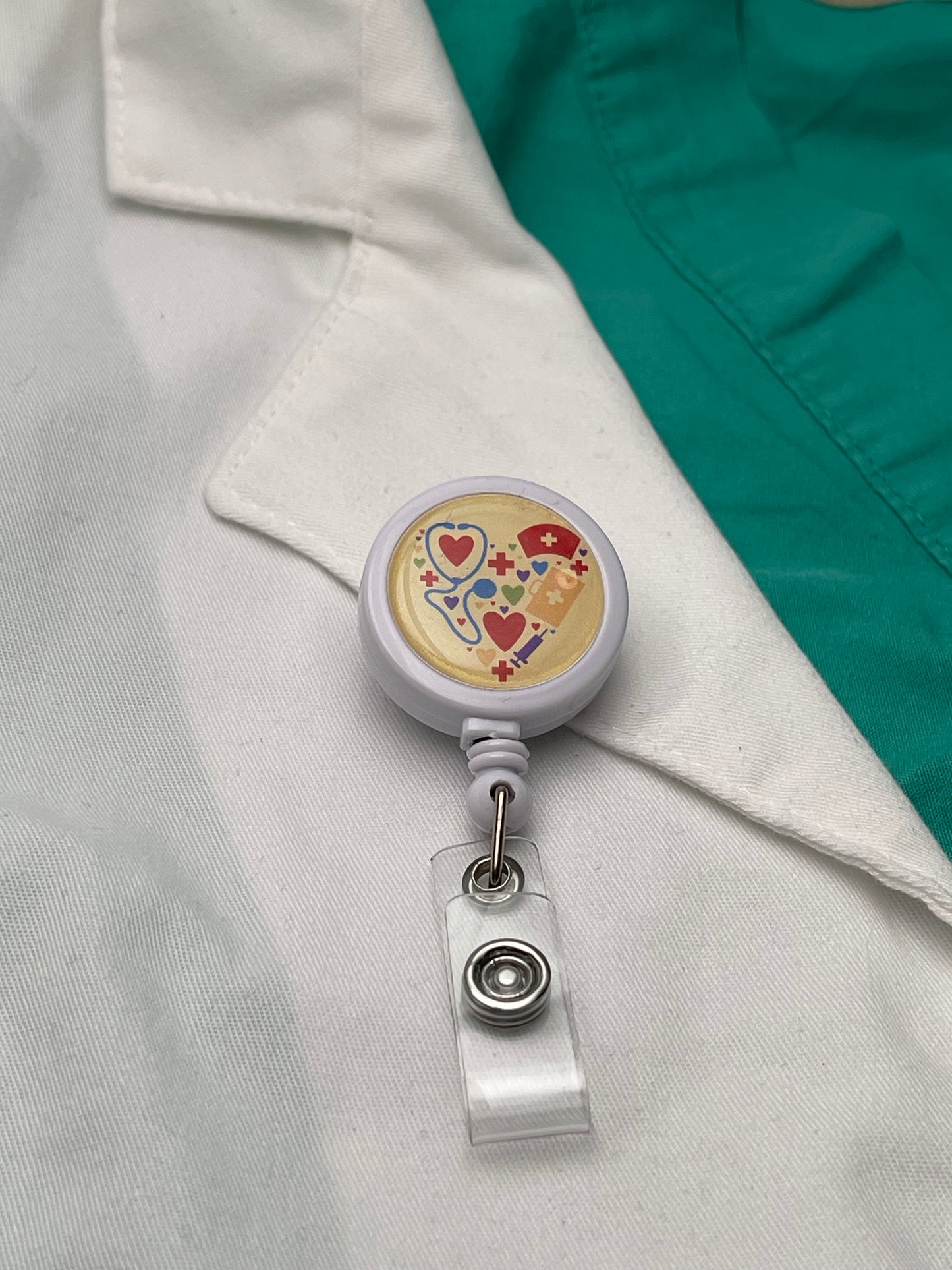 Healthcare Hero Medical ID Badge Reel-Health Gear Shop
