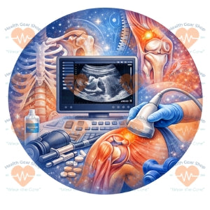 MSK Ultrasound Sonographer ID Badge Reel-Health Gear Shop