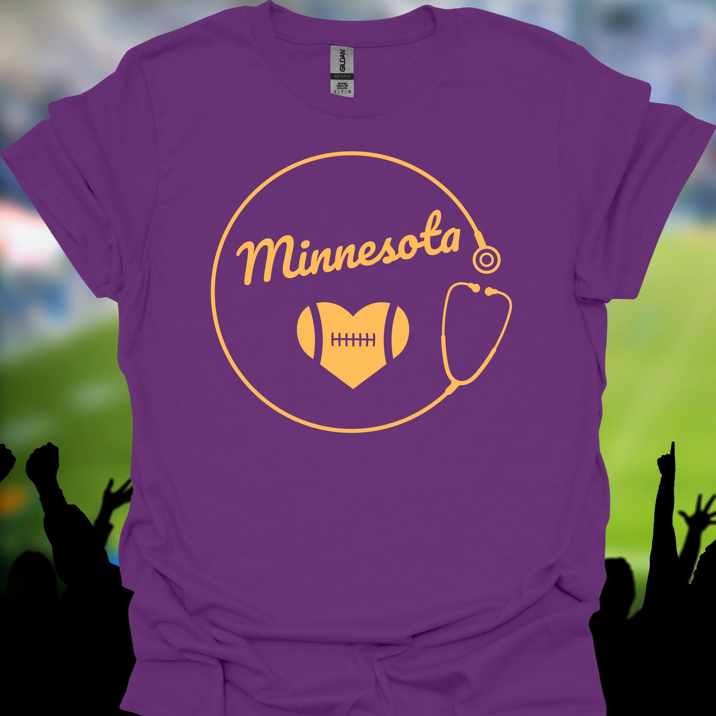 Football & Healthcare Fan T-Shirt – NFC North Teams