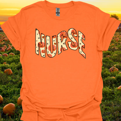 Nurse Jack-o-Lantern Halloween T-Shirt