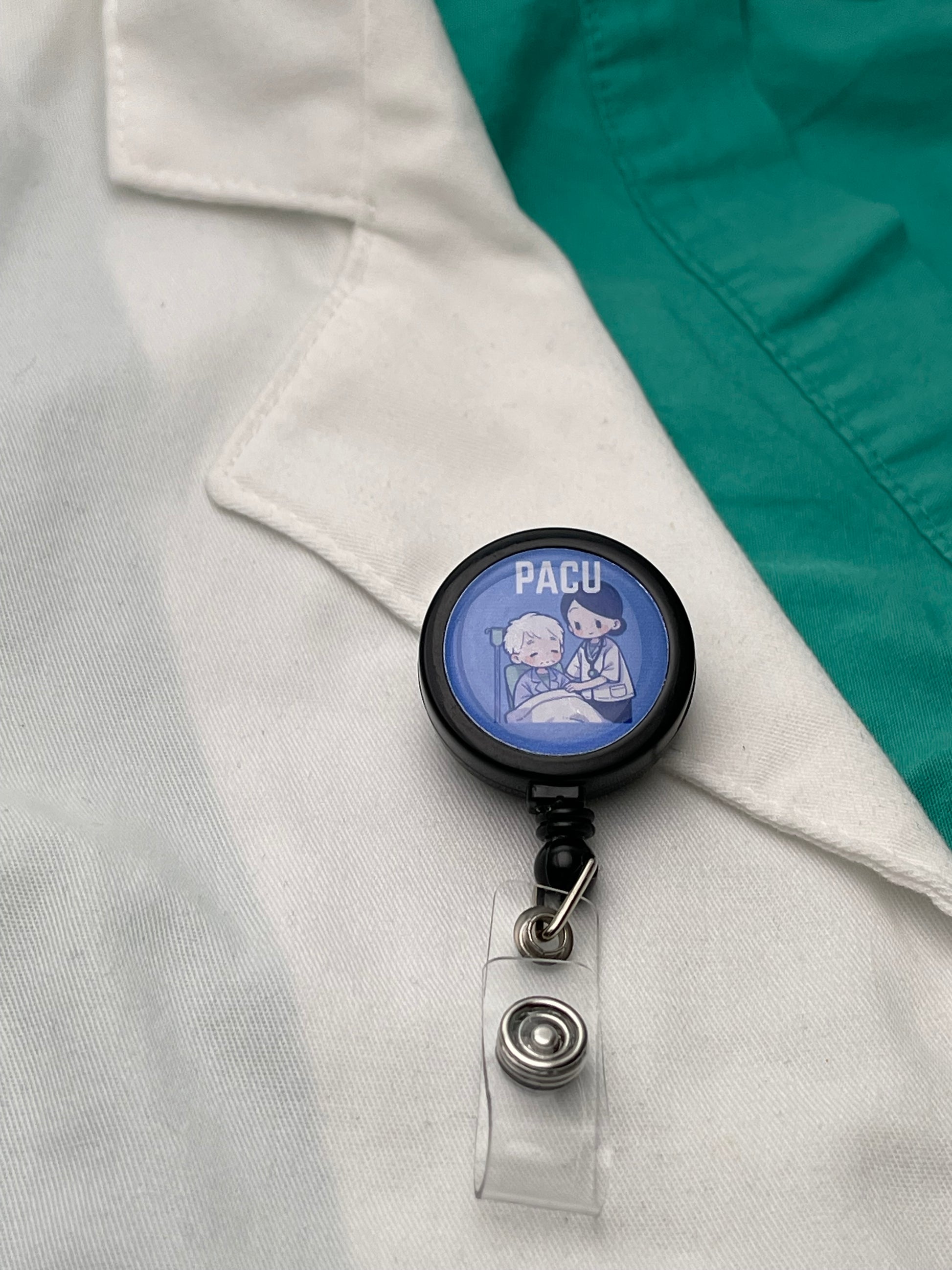 PACU Nurse Operating Room ID Badge Reel-Health Gear Shop