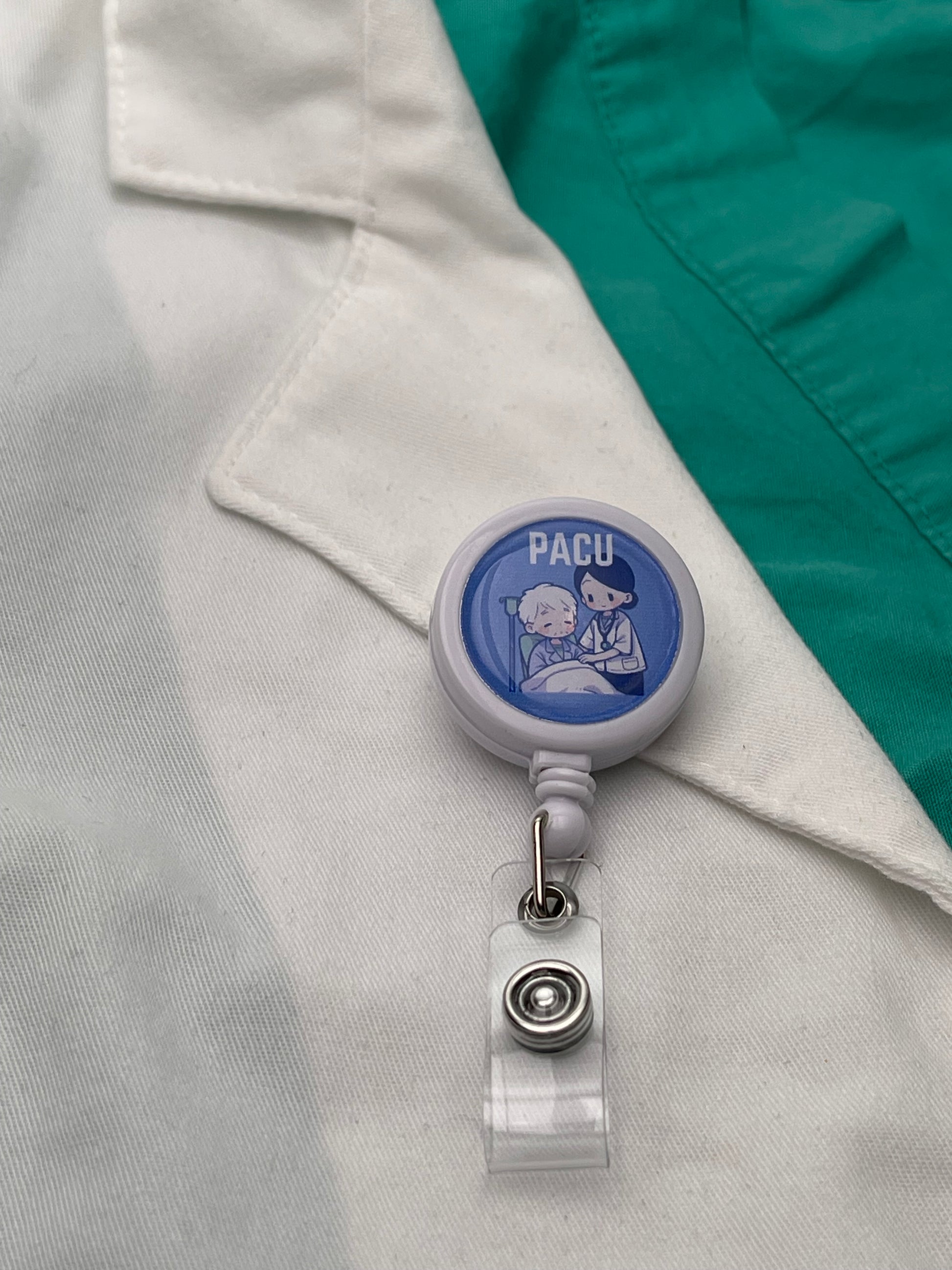 PACU Nurse Operating Room ID Badge Reel-Health Gear Shop