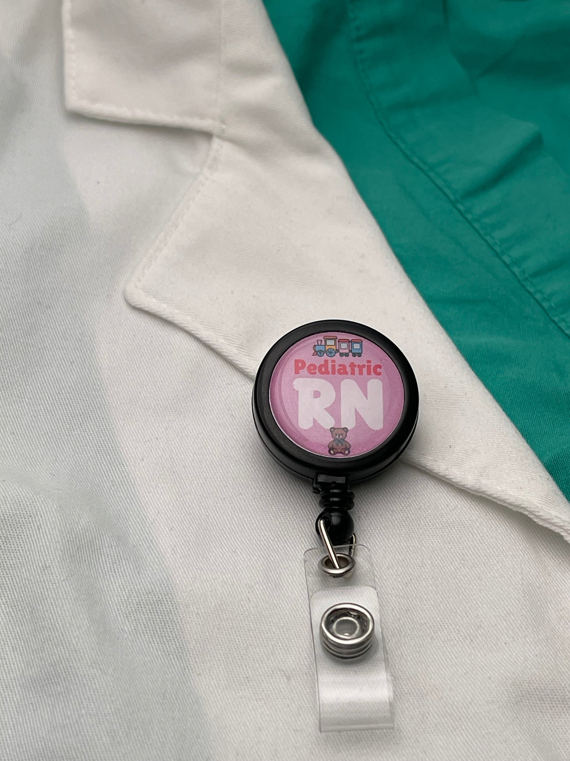 Pediatric RN Nurse ID Badge Reel-Health Gear Shop