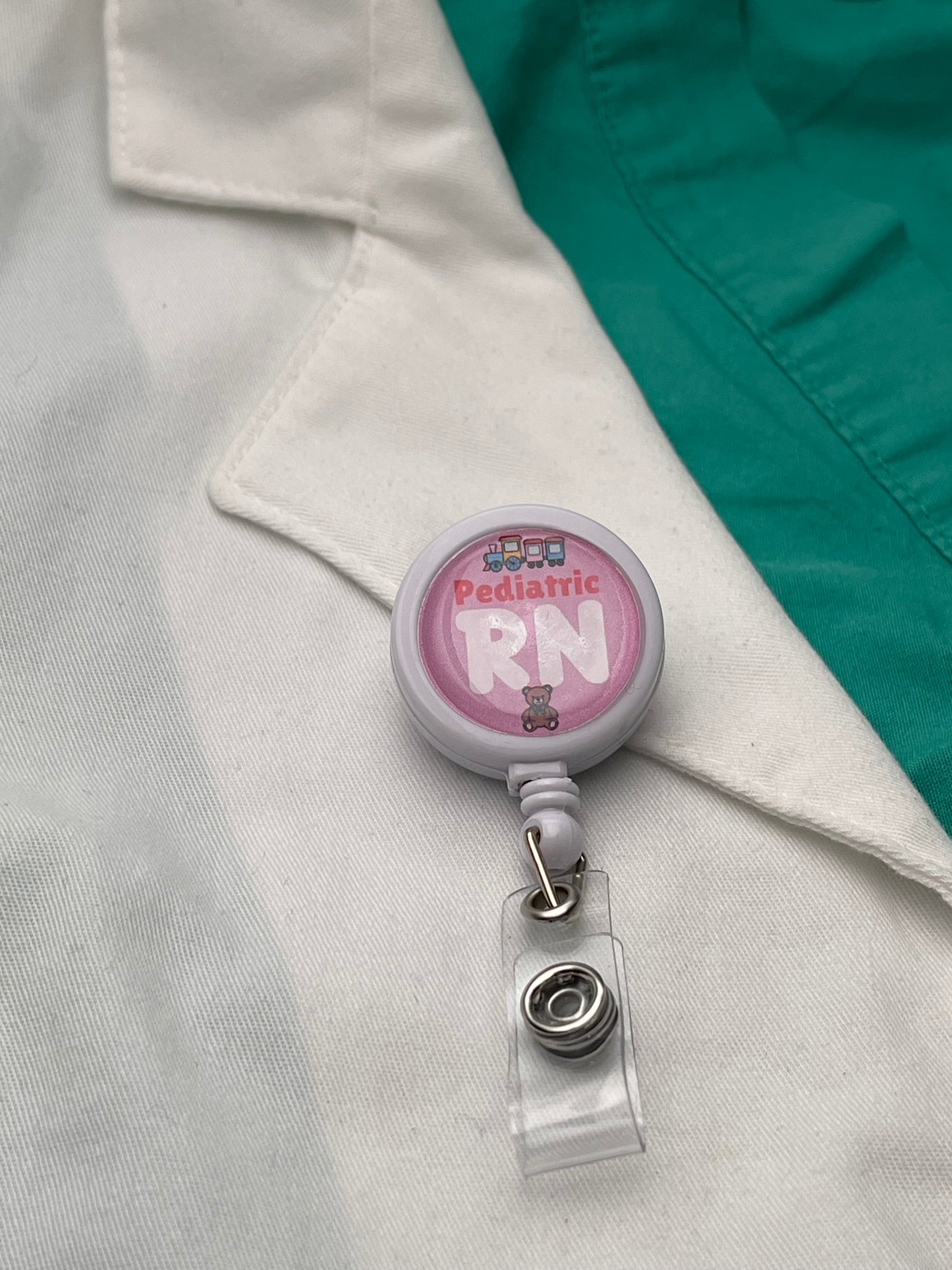 Pediatric RN Nurse ID Badge Reel-Health Gear Shop