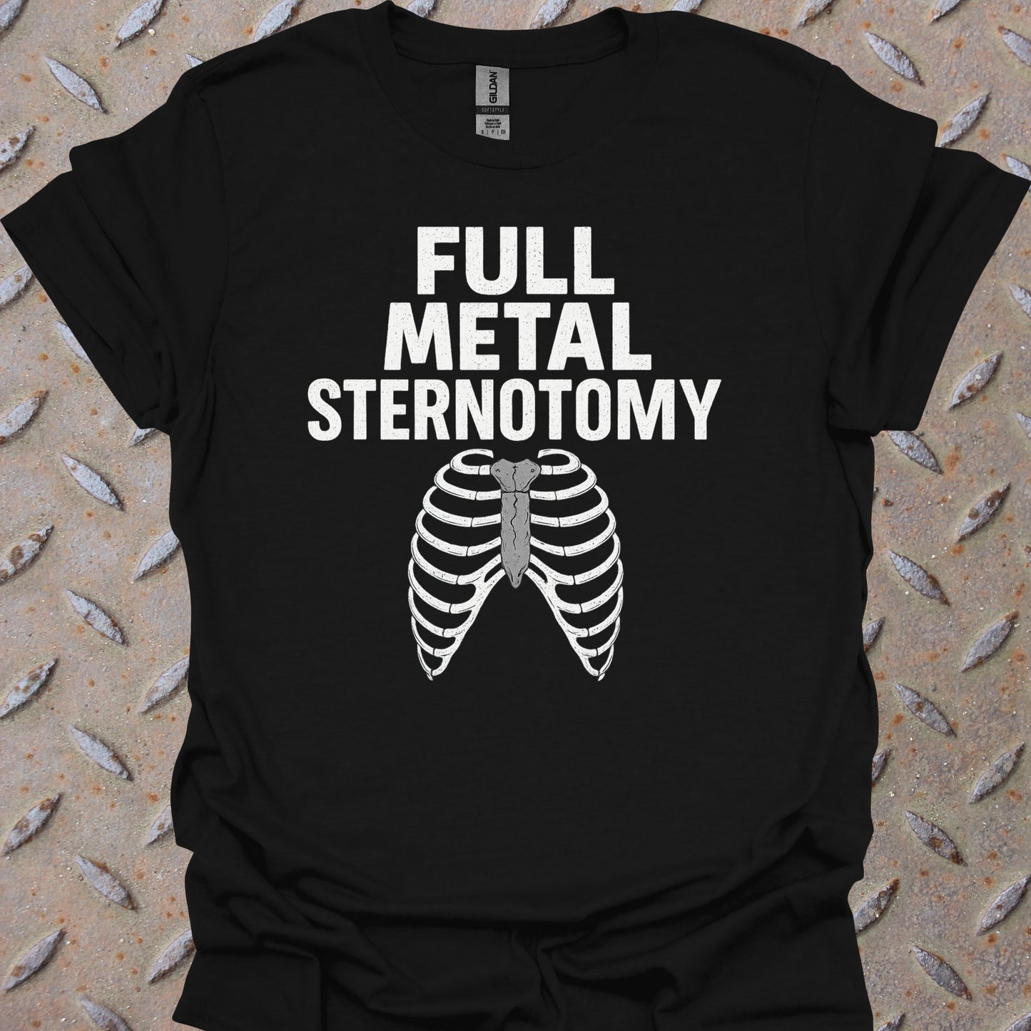 Full Metal Sternotomy Cardiac Surgery T-Shirt