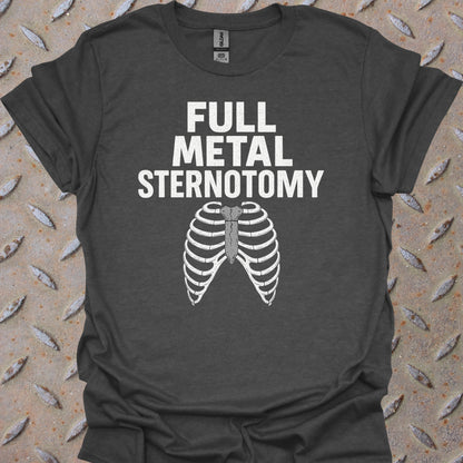 Full Metal Sternotomy Cardiac Surgery T-Shirt