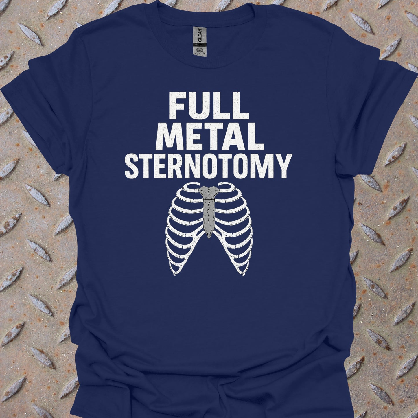 Full Metal Sternotomy Cardiac Surgery T-Shirt