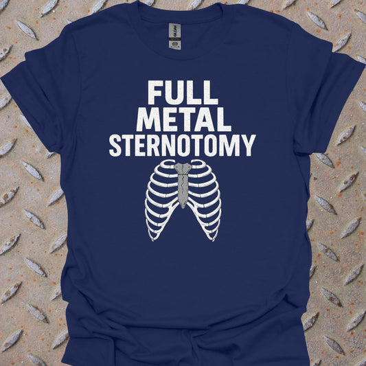 Full Metal Sternotomy Cardiac Surgery T-Shirt