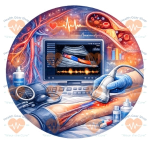 Vascular Ultrasound Sonographer ID Badge Reel-Health Gear Shop